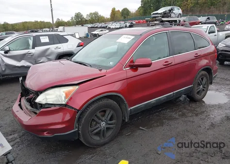 2010 Honda Cr-V Ex-L z USA, uszkodzony, nr VIN 5J6RE4H70AL000897